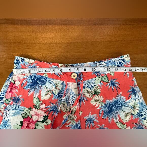 NWT Tommy Bahama Manta Ray Palmbray 5” Linen Shorts size XS - Picture 9 of 11